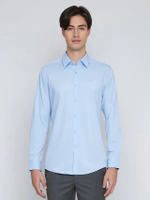 เสื้อเชิ้ตทำงาน BAMBOO BLEND ทรงสมาร์ทฟิต สีฟ้า (BSL D1 775TB)
