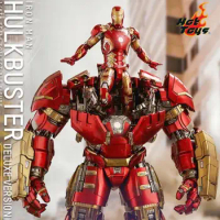 Hottoys MMS510 Marvel The Avengers Iron Man Mk44 Anti-hulk 2.0 Deluxe Hulkbuster Alloy Collection Anime Action Figures Gift Toy