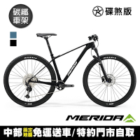 《MERIDA》 BIG NINE 3000 美利達 29吋輪徑單避震碳纖維登山車 無附踏板/大9/XC/越野/自行車