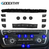 Dashboard AC Air Vent CD Player Control Cap AC Button Key Repair Kit For BMW 1 2 3 F Series F20 F21 F22 F30 F31 F32 F35 F34 F36