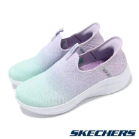 Skechers 休閒鞋 Ultra Flex 3.0 Slip-Ins 女鞋 子 綠 漸層 避震 健走鞋 懶人鞋 150183LVTQ