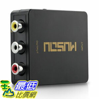 [7美國直購] 音頻轉接頭 Musou 1080P HDMI to RCA Composite AV Video Audio Converter Support NTSC/PAL