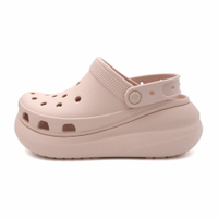 Crocs 卡駱馳 粉色 經典 泡芙 克駱格 懶人 涼拖鞋 女款 B5384 (207521-6UR)