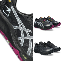 asics 亞瑟士 GEL-TRABUCO 12 GTX 女款 越野 慢跑鞋 防水(1012B607-001-002 黑紫 黑 健行 GORE-TEX)
