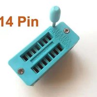 5pcs 14pin 14 Pin 2.54mm IC Test Universal ZIF Socket