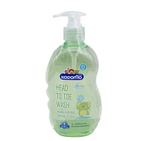 Sữa tắm & gội 2in1 cho bé Kodomo chiết xuất mầm lúa mì 400 ml (mọi độ tuổi)