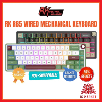 [SG] Royal Kludge RK R65/ R75 Hot Swappable Wired RGB Mechanical Gaming Keyboard - 80 keys (75%) - G