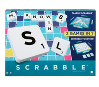 『高雄龐奇桌遊』英文拼字遊戲 Scrabble 2024新美術版本 英文拼字桌遊 正版桌上遊戲專賣店
