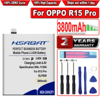HSABAT 3800mAh BLP659 BLP663 Battery for OPPO R15 Pro for OPPO R15