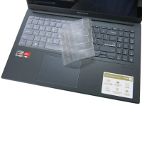 【Ezstick】ASUS Vivobook Go 15 OLED E1504 E1504FA 奈米銀抗菌TPU 鍵盤保護膜(鍵盤膜)
