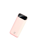 พาวเวอร์เเบงค์ 10,000mAh พาวเวอร์แบงค์ชาร์จ 2.1A บางและเบา จ่ายไฟพอร์ตคู่ USB-A หน้าจอ LED