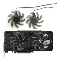 2 fans 4PIN GAINWARD GeForce RTX2060 2060S 2070 Phoenix GS graphics card replacement fan GA91S2U