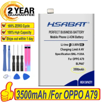 Top Brand 100% New 3500mAh BLP647 Battery for OPPO A79 Batteries