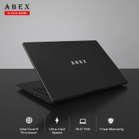 ABEX VORTIGA DG42 - Dark Knight / i5-1240P / Slim & Lightweight 14\ FHD Laptop / 32GB RAM / 1TB SSD 