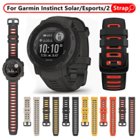 Bracelet for Garmin Instinct 2 Solar Smart watch band Strap for Instinct Crossover Solar Tactical Esports Tide watchband Correa