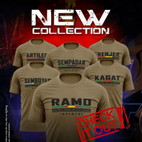 Baju new collection RAMD,SEMBOYAN,RENJER,KAGAT,ARTILERI,SEMPADAM