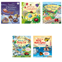 *หนังสือมาพร้อมรถไขลานทุกเล่ม*  Usborne Big Wind-up Series