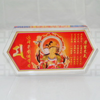特價李居明吉祥物 摩利支天 九子切水晶臺座