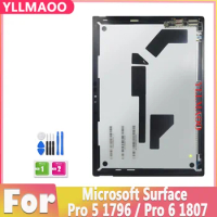 Test Lcd For Microsoft Surface Pro 5 1796 LCD Display Touch Digitizer Full Assembly LP123WQ1 For Microsoft Surface Pro5 Lcd