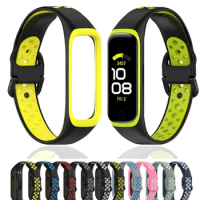 Silicone Sport Bracelet For Samsung Galaxy fit 2 Smart Band Replacement Strap Watchband For Galaxy fit 2 SM-R220 Wristband