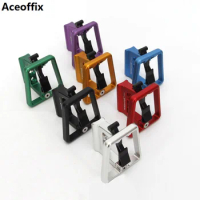 Aceoffix 3 holes bag carrier block for Brompton Birdy dahon folding bike bag basket sbag accessories aluminum alloy UCB02