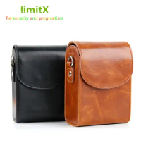 PU Leather Case Camera Bag For Canon Powershot G9x G7x Mark II III SX740 SX730 SX720 SX710 SX700 Fujifilm XF10 RICOH GR IIIx GR3