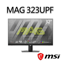 【hd數位3c】MSI 323UPF(MAG/2H1P1C/1ms/Rapid IPS/160Hz/無喇叭/FreeSync Premium Pro)HDMI2.1【下標前請先詢問 有無庫存】