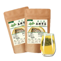 【DING CAO 鼎草】魚腥草茶10入1組-共2組(折耳根 退火 臭腥草 涼茶 青草茶 三角茶包 夏季冷泡茶 台灣道地)