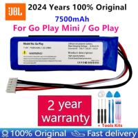 100% Original New 7500mAh GSP1029102 01 Battery For Harman Kardon Go Play Mini For JBL Go Play CP-HK06 Bluetooth Speaker Battery