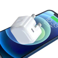 20W Quick Charger Fast Charging Britain Standard Charger Adapter Phone Accessories for iPhone15 /14/13/12/11 Pro Max