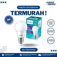 Philips LED Essential 5W E27 6500K (Putih)