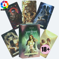 The Love and Lust Tarot 78-Card Deck for Passion, Intimacy & Soulful Love Readings - 10.3*6cm Modern