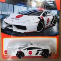 Mattel Xe Hơi Lamborghini Aventador LP700-4 Màu Trắng Đỏ Đen Siêu Bền Đẹp Cho Bé Từ 3 Tuổi