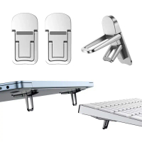 2 Chân Đế Laptop Mini Có Thể Gập Lại, Bàn Phím Máy Tính Di Động Nâng Với 2 Góc Có Thể Điều Chỉnh, Ch