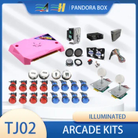Arcade DIY Complete Kit Arcade Control PCB Pandora Box EX DX CX 3D Game Zero Delay Board Retro Gamebox