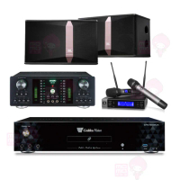【金嗓】CPX-900 K1A+DB-7AN+JBL VM200+JBL Ki510(4TB點歌機+擴大機+無線麥克風+喇叭)