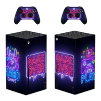 Game For Xbox Series X Skin Sticker For Xbox Series X Pvc Skins For Xbox Series X Vinyl Sticker Protective Skins 1