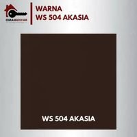 1 Liter Kaleng Cat Kayu Mowilex Woodstain - Ramah Lingkungan, Tahan Cuaca, Anti Jamur Cat Mowilex Wo