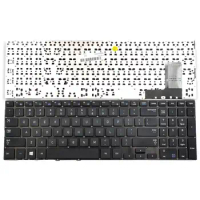 New For Samsung NP470R5E NP470R5E-K01CA NP510R5E NP510R5E-S01CA 470R5E 510R5E Laptop Keyboard US Black Without Frame