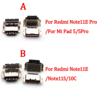 10-50Pcs Charger Dock Connector USB Charging Port Plug For Xiaomi Redmi Mi Pad 5 5Pro Note 11E 11S 10C Note11E Pro Note11S