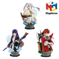 Megahouse Petitrama Frieren: Beyond Journey's End Frieren Fern Stark Collectible Anime Figure Model Toys Gift for Fans Kids