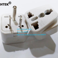 NCHTEK 10A 250V US 5-15P 3Pin Male to C13 Female Power Adapter For PDU/UPS WHITE Color/Free DHL Shipping/50PCS