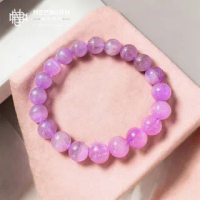 【赫本珠寶】療癒石紫鋰輝單珠手鍊(10mm)