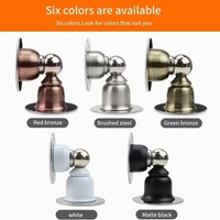 Magnetic Door Stopper Penahan Pintu Magnet - pengganjal pintu stainles 541,PUTIH