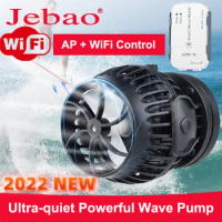 Jebao Smart WiFi Controller Aquarium Water Pump ALW AOW Submersible Flow Pumps For Aquariums Fish Tank Mute Wave Maker Pump