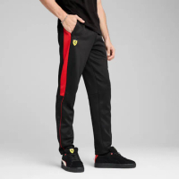 【PUMA】長褲 男 休閒褲 法拉利 歐規 MT7 黑 63019501