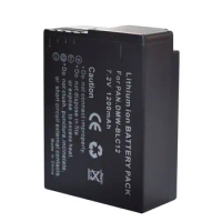 Battery for Panasonic DMW-BLC12 &amp; Lumix DMC-G7 GH2 G5 G6 GX8 G85 US