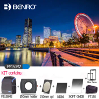 Benro FM150M2T1 Filter KIT 150mm for TAMRON SP 15-30mm f2.8 Di VC contain 150mm filterHolder+Soft GND8+ND16+bag+cpl