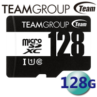Team 十銓 128GB 100MB/s microSDXC TF U1 C10 記憶卡