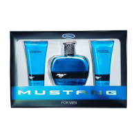 【FORD MUSTANG 福特野馬】美式傳奇藍鑽 男性淡香水禮盒(專櫃公司貨)